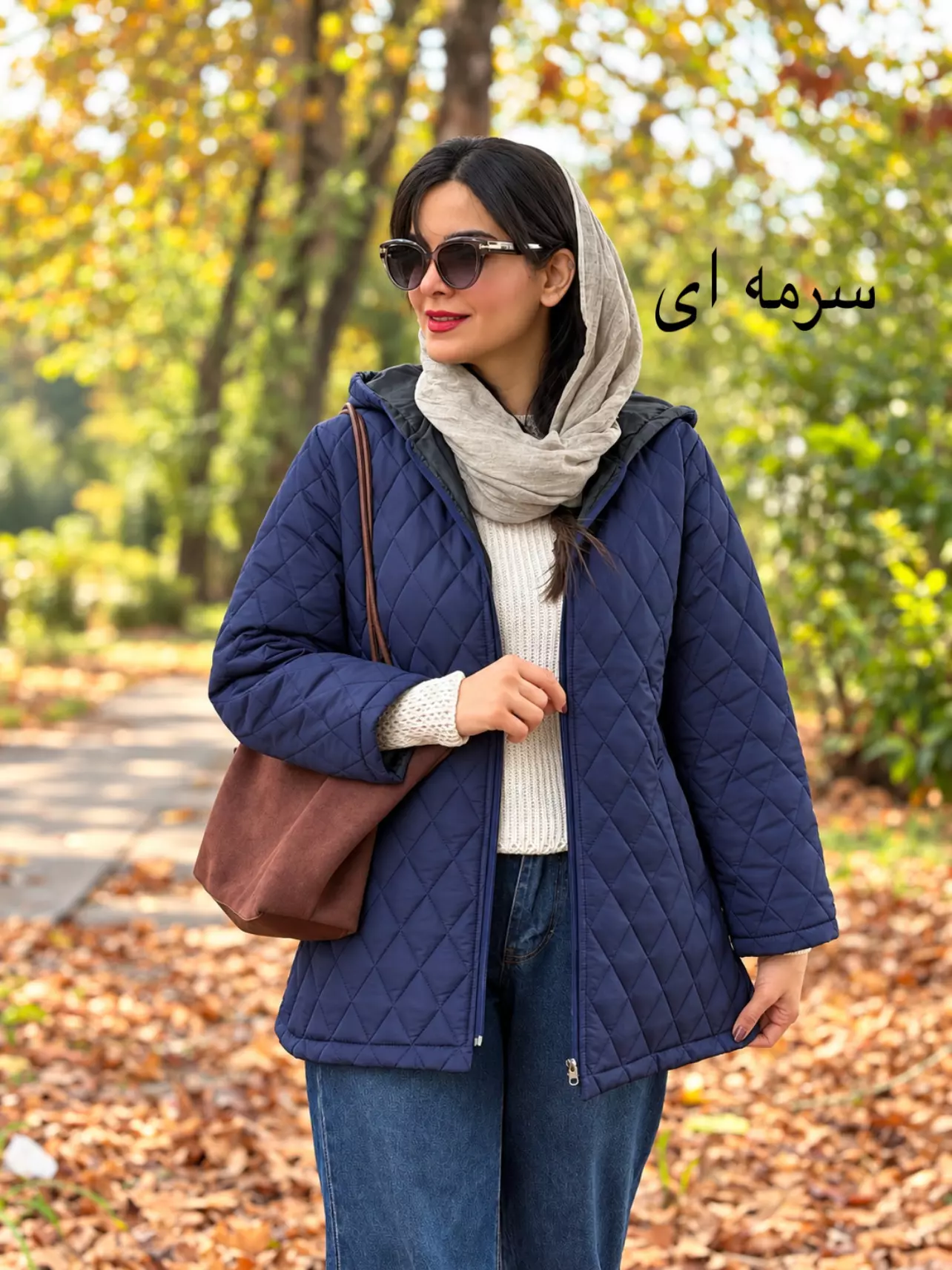 کاپشن زنانه کلاهدار آستردار ونوس